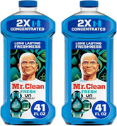 Mr. Clean Liquid All Purpose Multi-Surface Cleaner | with Febreze Freshness Linen & Sky Scent - 45 Ounce Bottle (Pack of 2) (Total 90 fl oz)