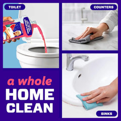 Mr. Clean All Purpose Cleaner, Mop Soap, Floor Cleaner for Mopping Home, Bathroom, & Kitchen, Cleaning Liquid for Mop & Bucket, Cleaning Supplies, Multi-Surface Dilutable, Watermelon, 41oz