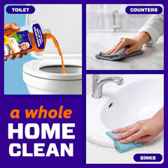 Mr. Clean All Purpose Cleaner, Mop Soap, Floor Cleaner for Mopping Home, Bathroom, & Kitchen, Cleaning Liquid for Mop & Bucket, Cleaning Supplies, Multi-Surface Dilutable, Hawaiian Aloha, 41oz